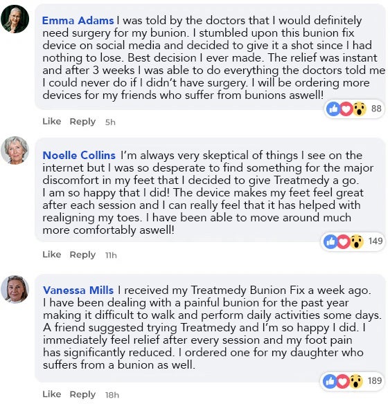 Customer reviews from Emma Adams, Noelle Collins, and Vanessa Mills